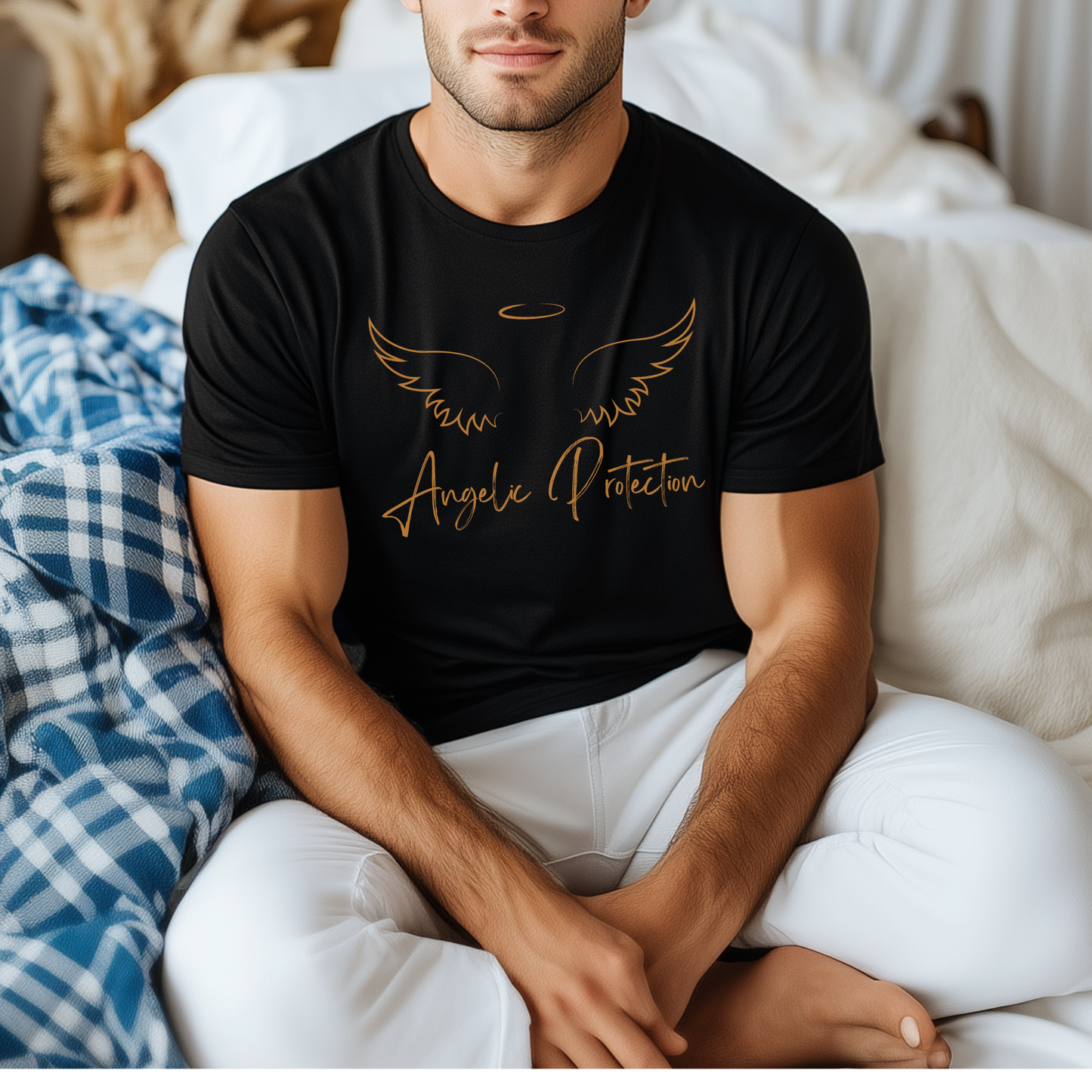 Unisex T-Shirt – Angelic Protection ✨👼
