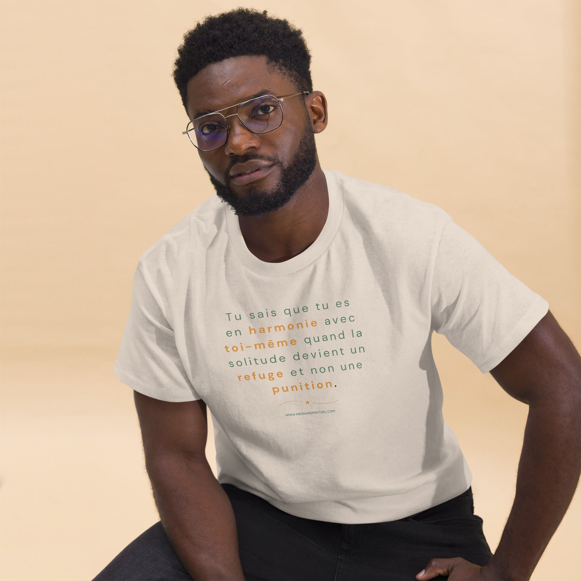 -shirt classique unisexe - tu sais