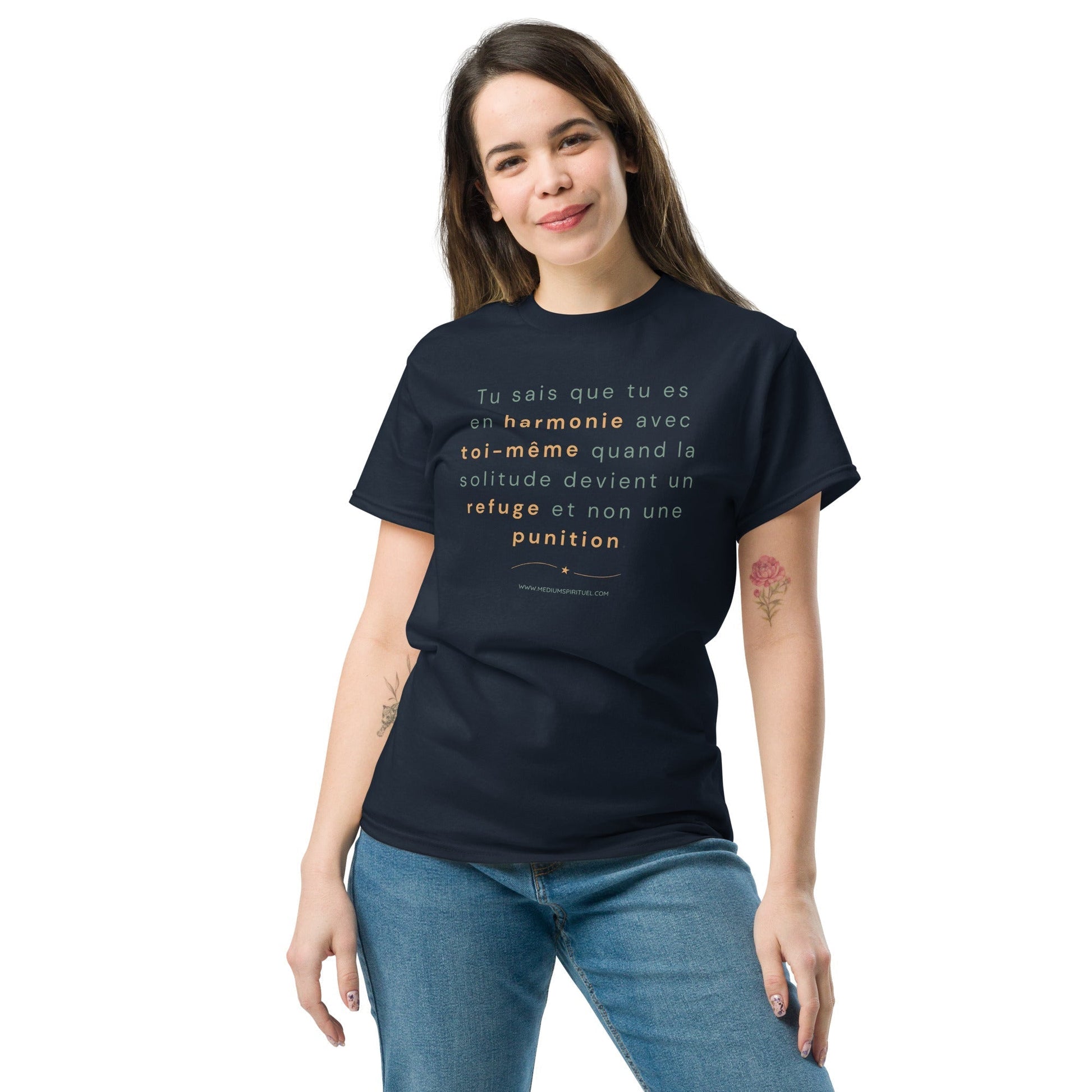 -shirt classique unisexe - tu sais