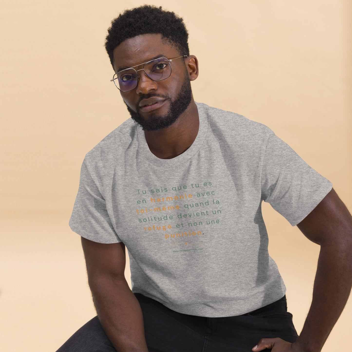-shirt classique unisexe - tu sais