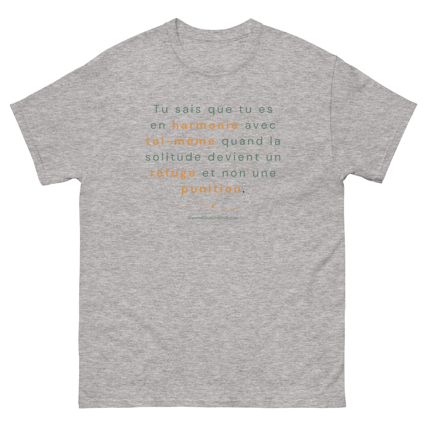 -shirt classique unisexe - tu sais