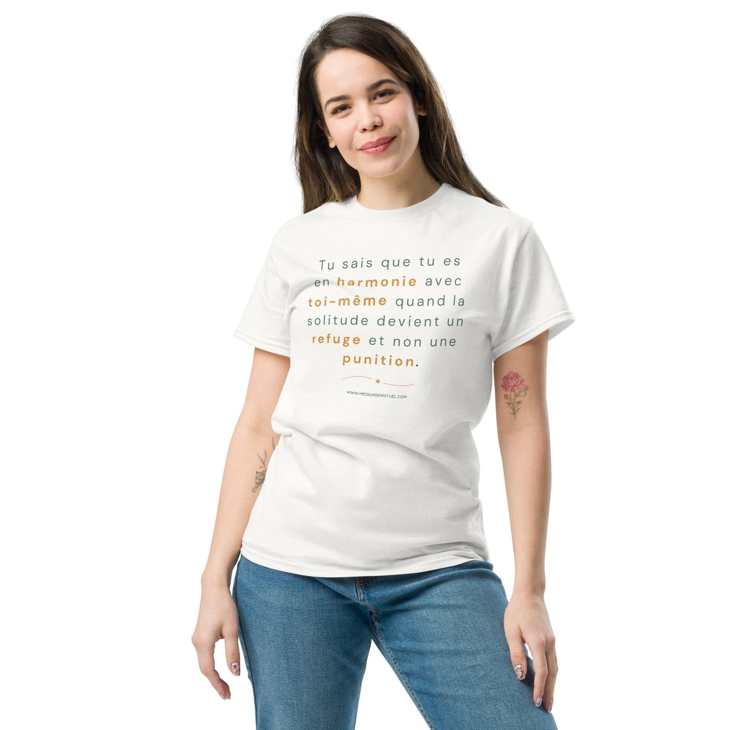 -shirt classique unisexe - tu sais