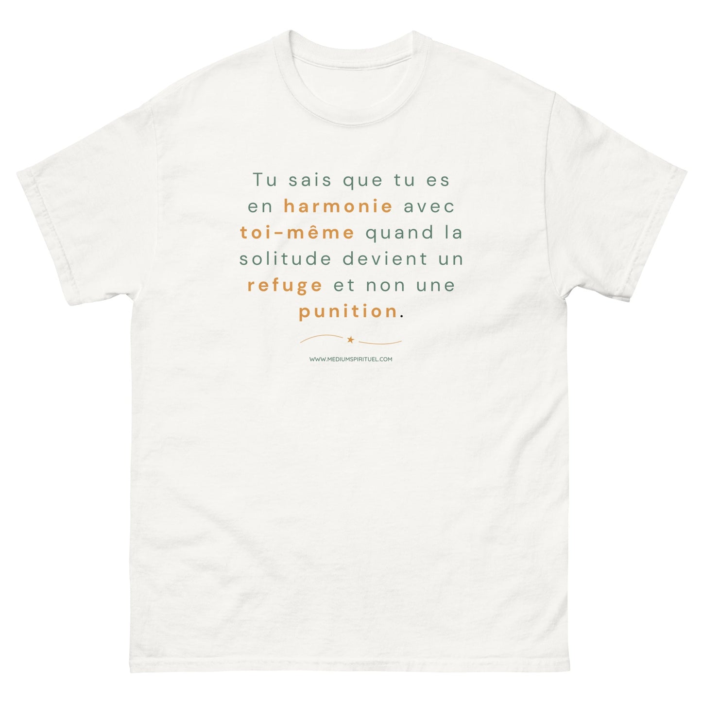 -shirt classique unisexe - tu sais