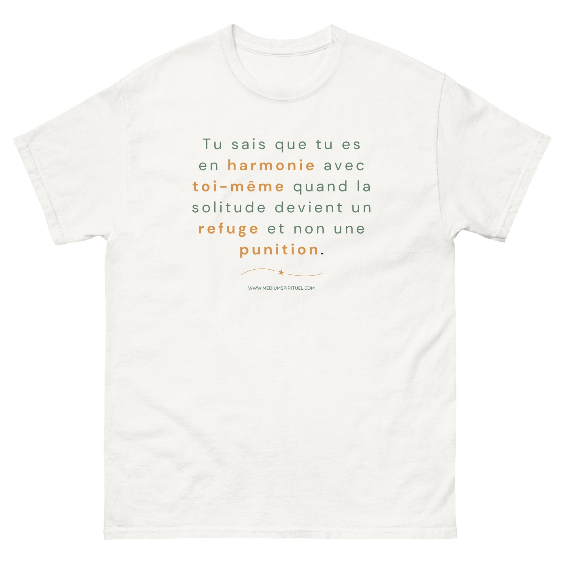 -shirt classique unisexe - tu sais