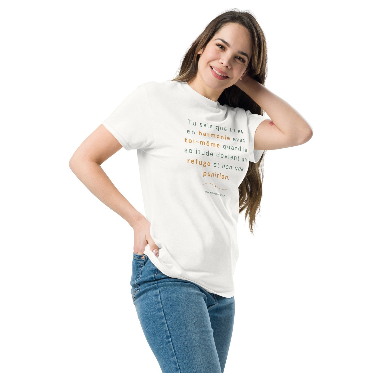 -shirt classique unisexe - tu sais