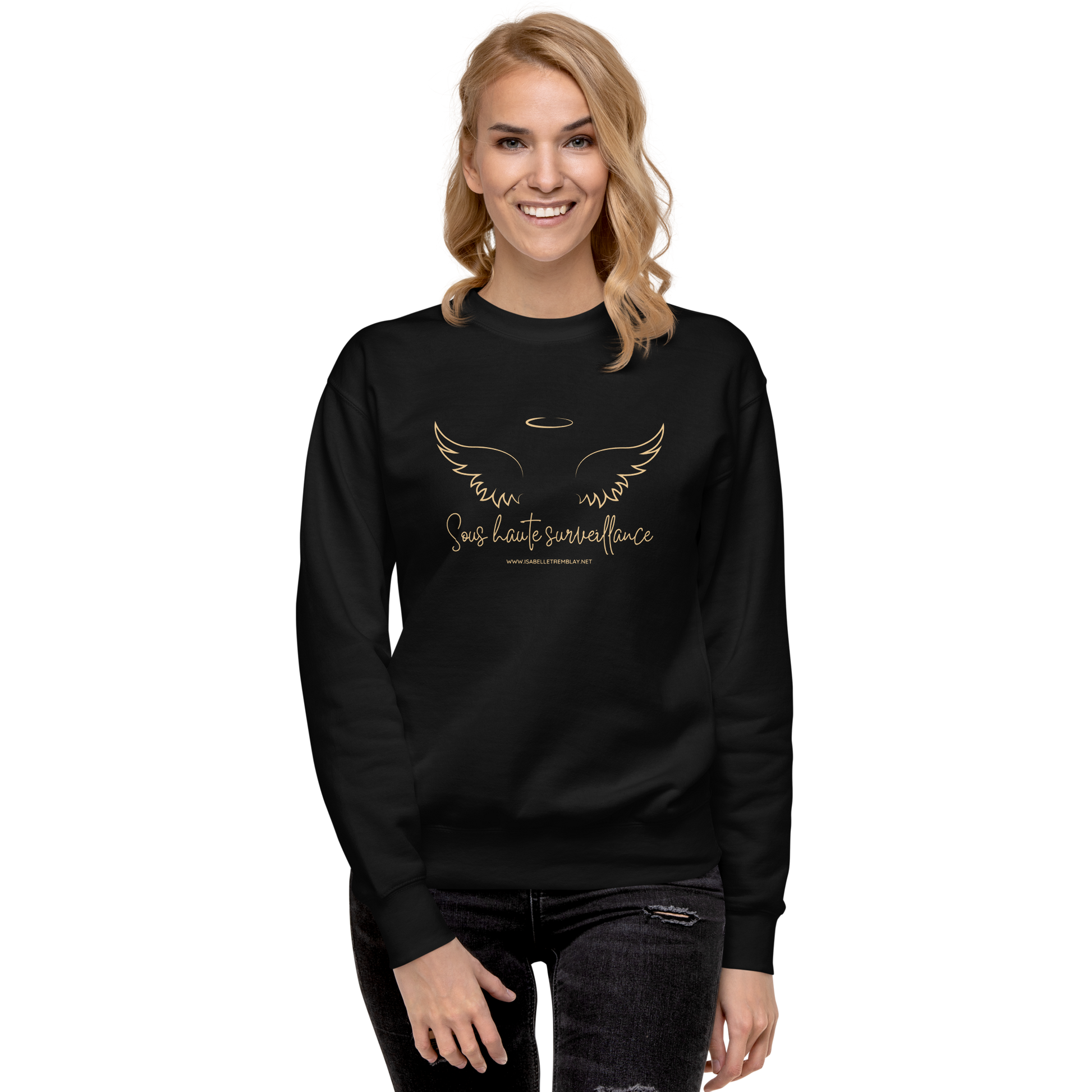 Sweatshirt premium unisexe - Sous haute surveillance