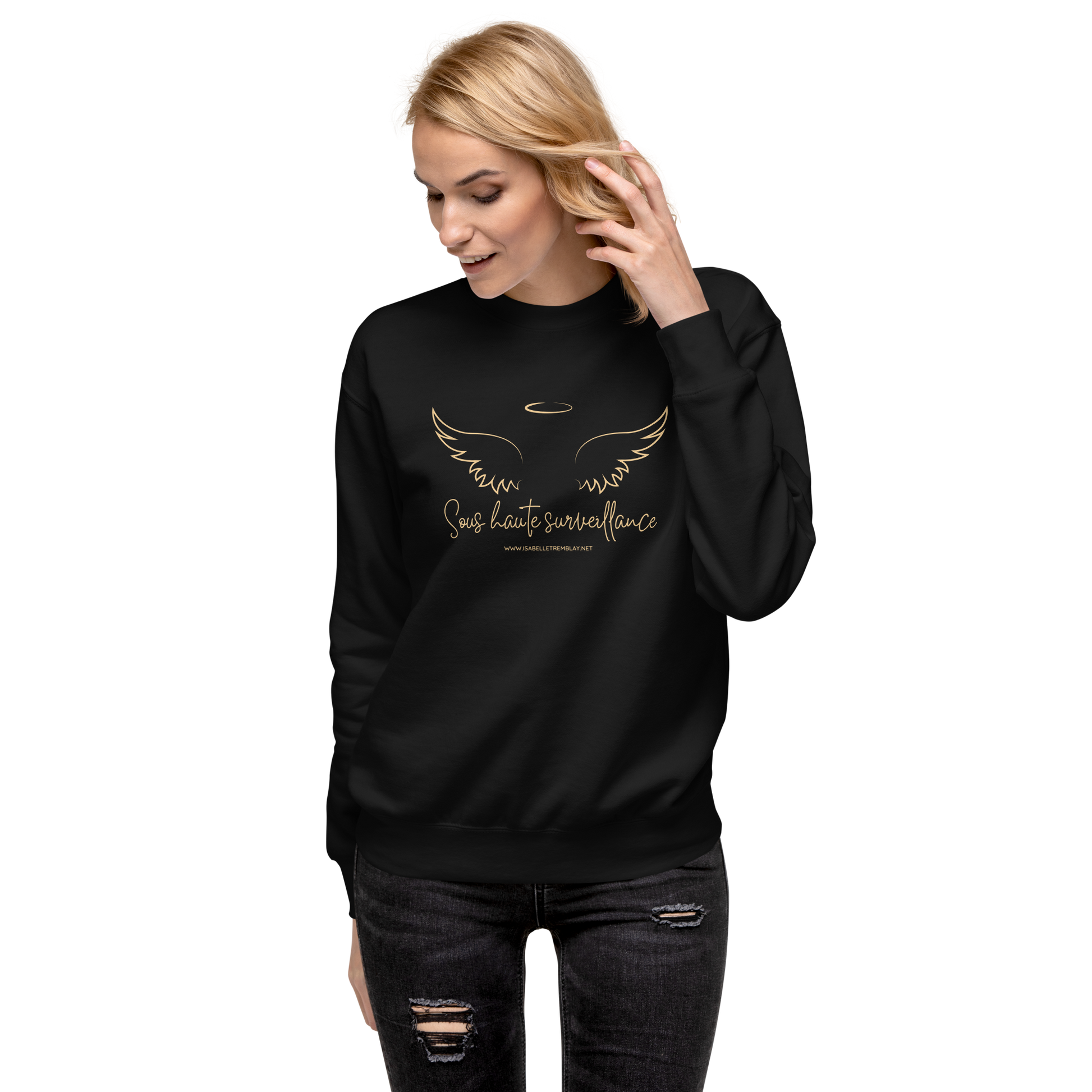 Sweatshirt premium unisexe - Sous haute surveillance