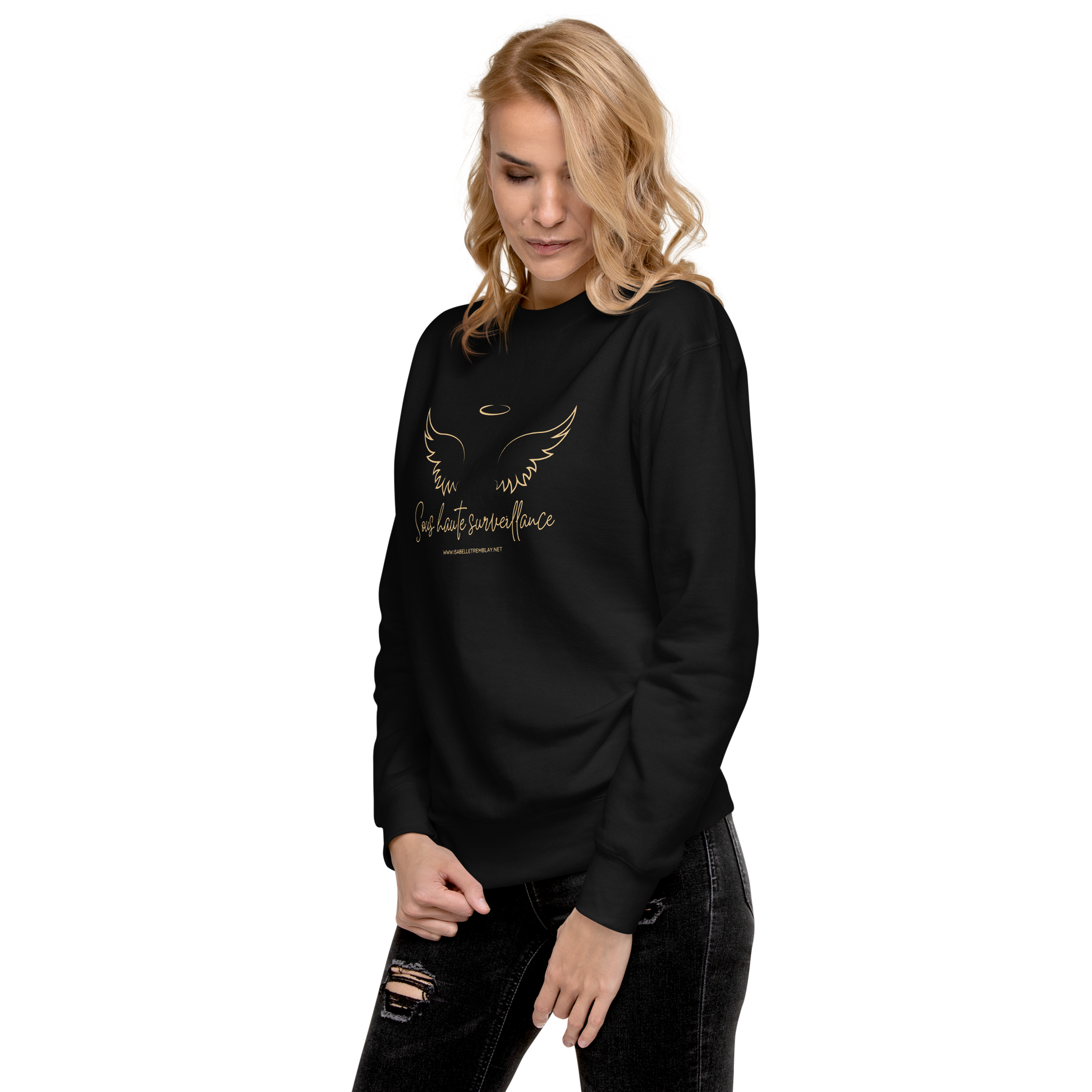Sweatshirt premium unisexe - Sous haute surveillance