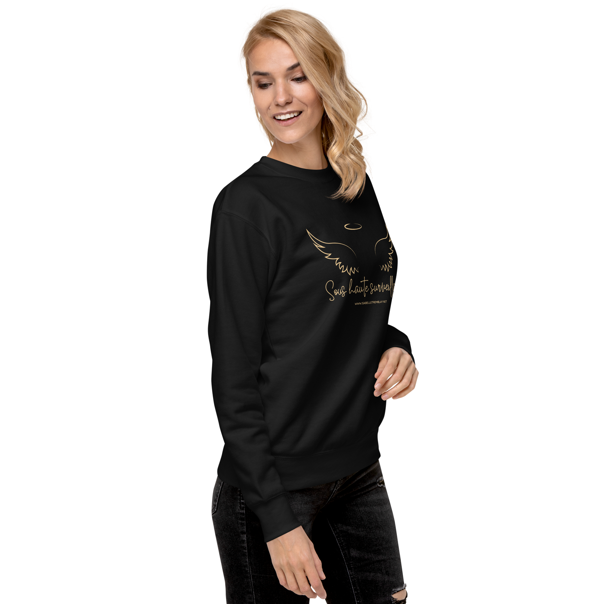 Sweatshirt premium unisexe - Sous haute surveillance