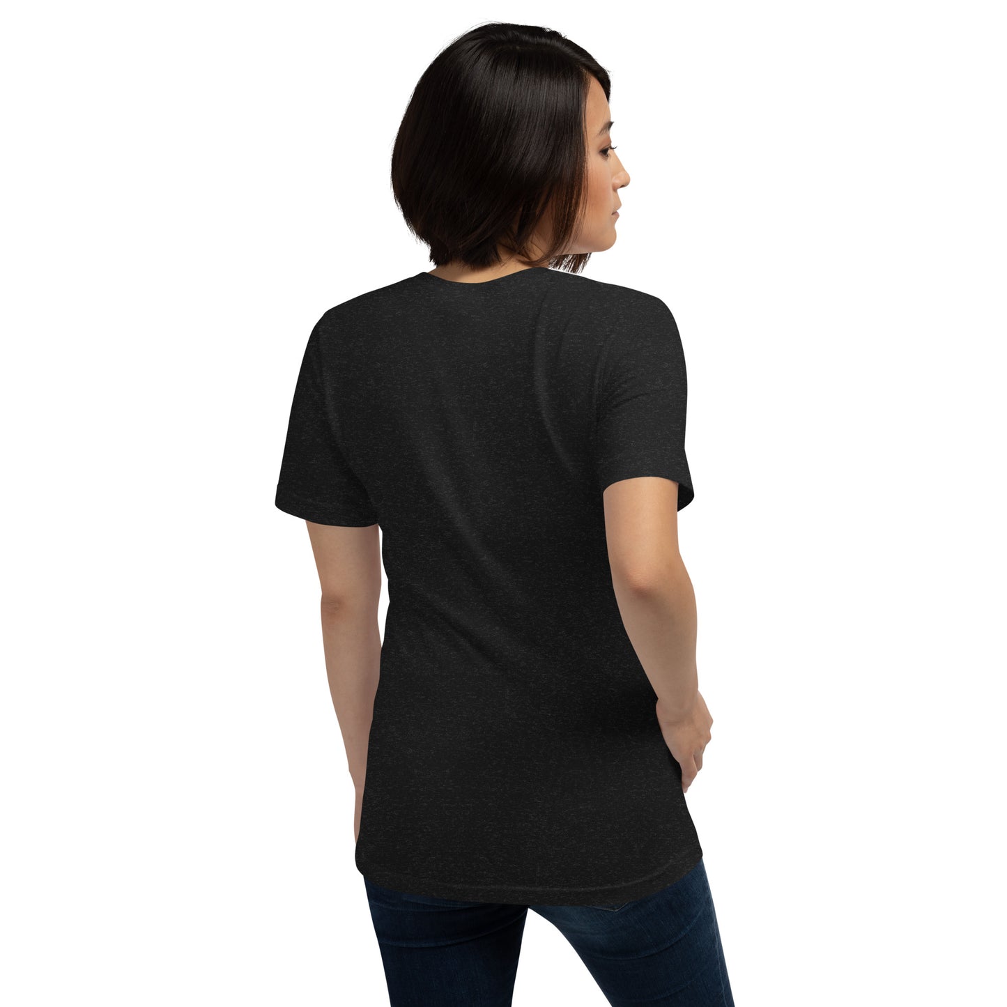 T-shirt noir avec l’inscription « Meilleure Maman au Monde » et illustration de papillons