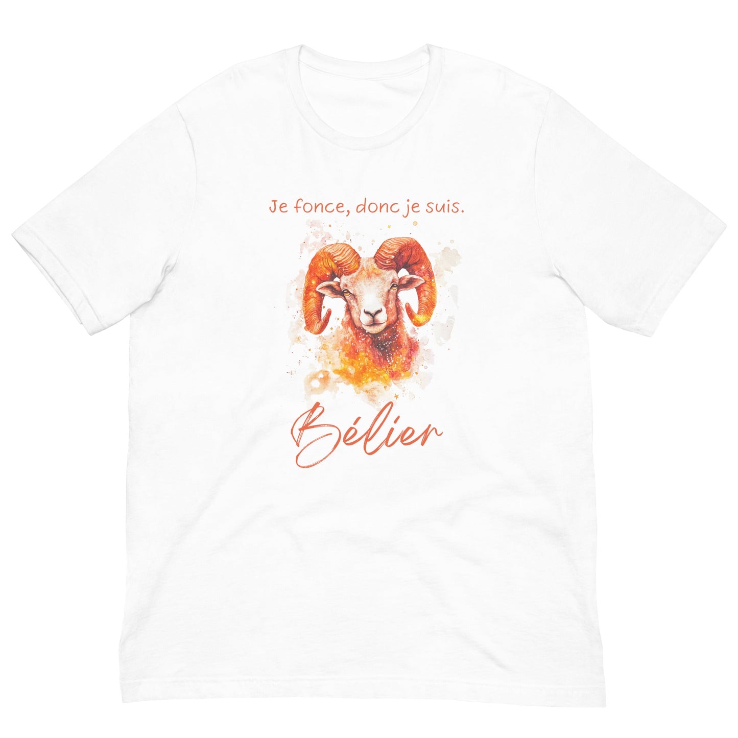 T-shirt Unisexe Bélier – Pour les Audacieux et Passionnés