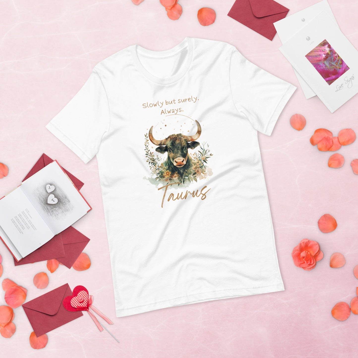Unisex Taurus T-Shirt – Elegance and Determination