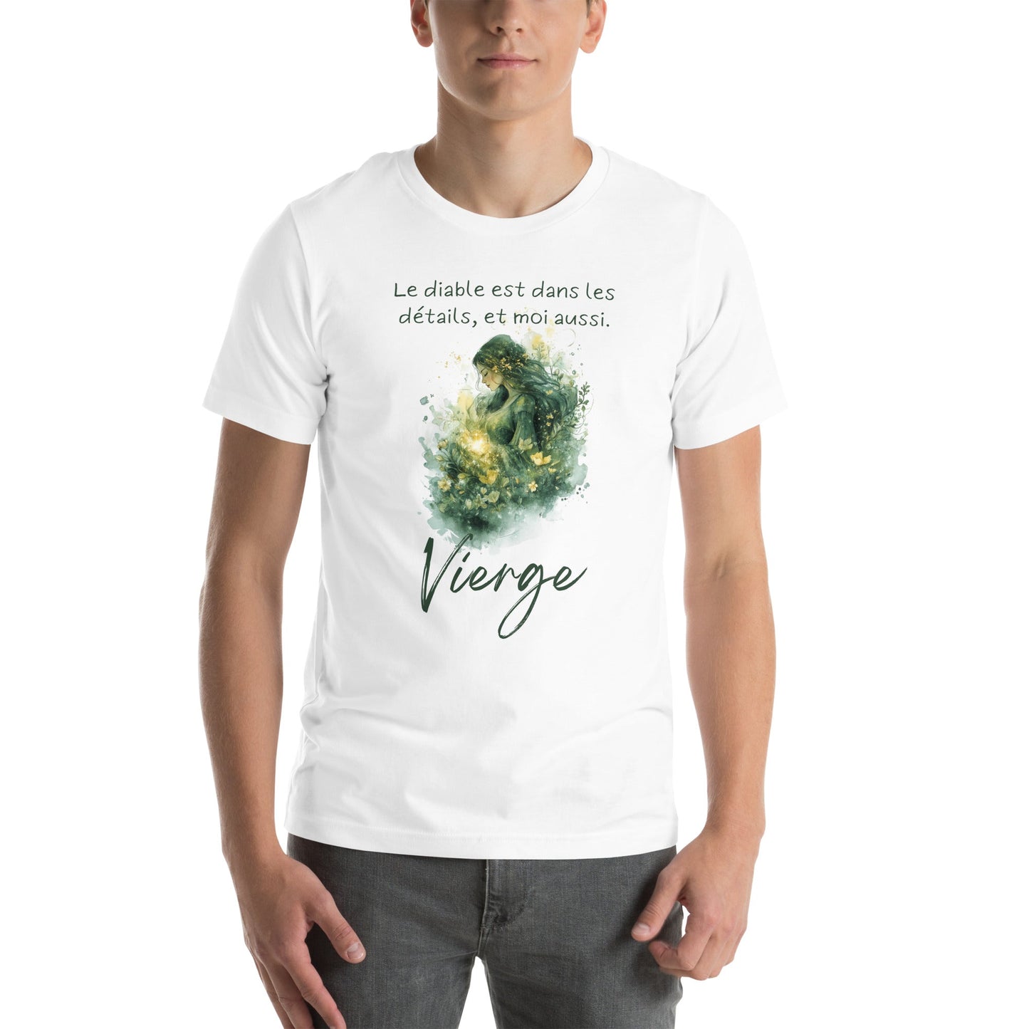T-shirt Unisexe Vierge – Précision et Élégance
