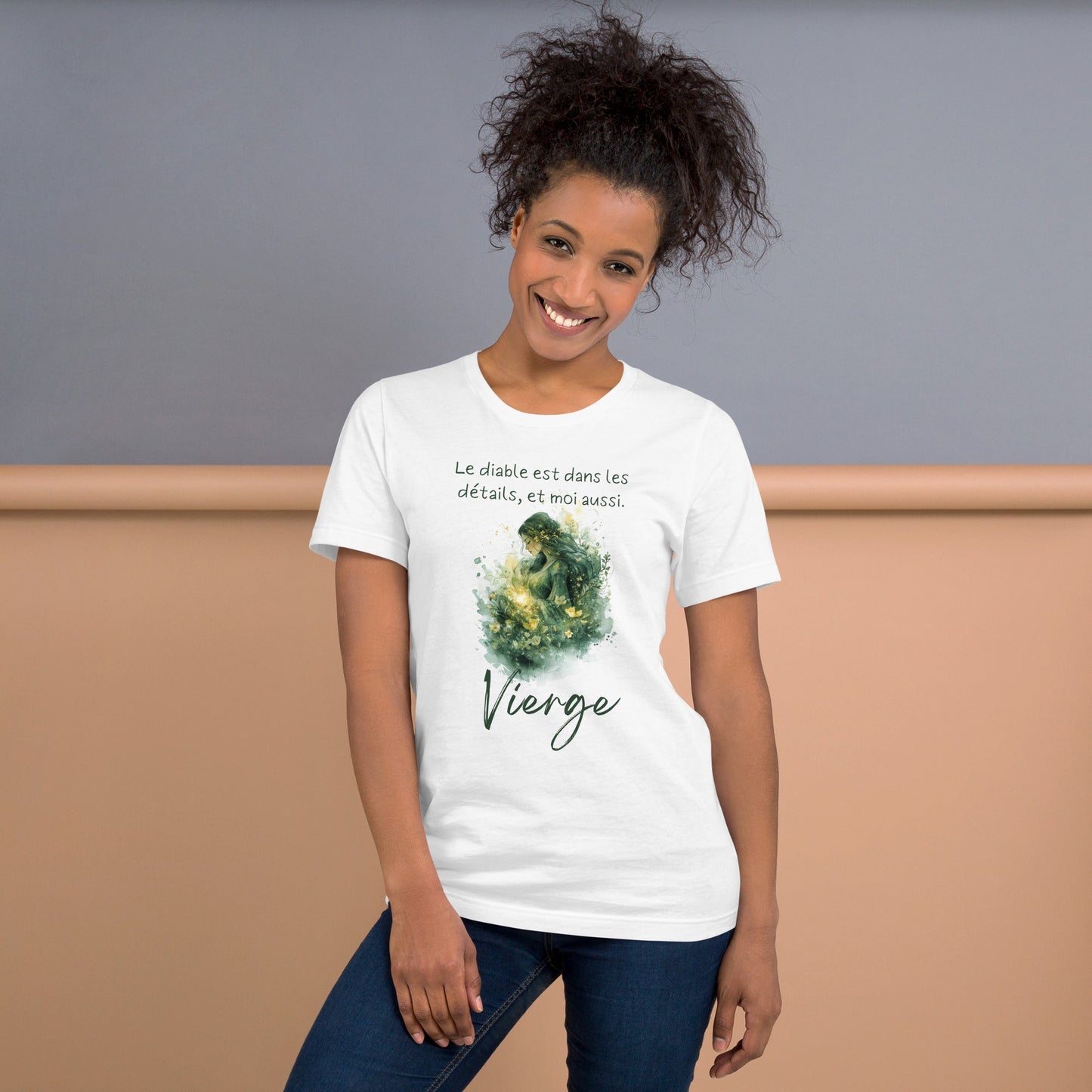 T-shirt Unisexe Vierge – Précision et Élégance
