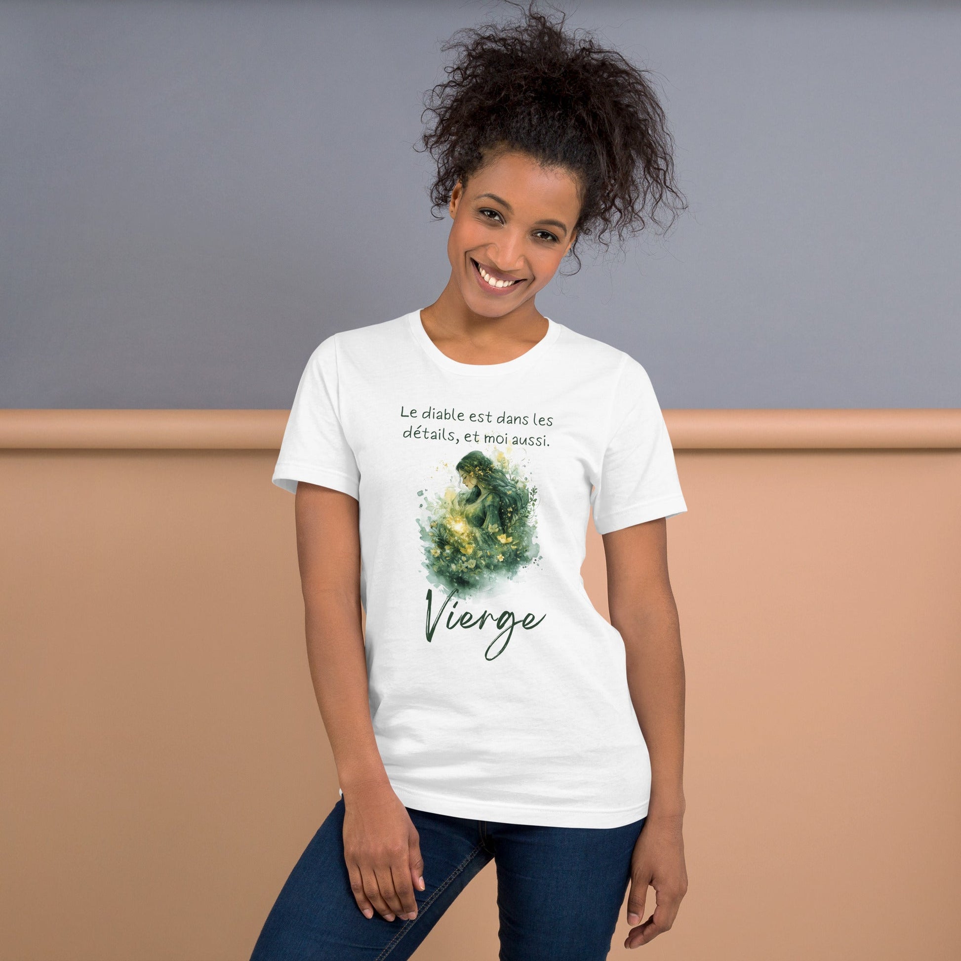 T-shirt Unisexe Vierge – Précision et Élégance