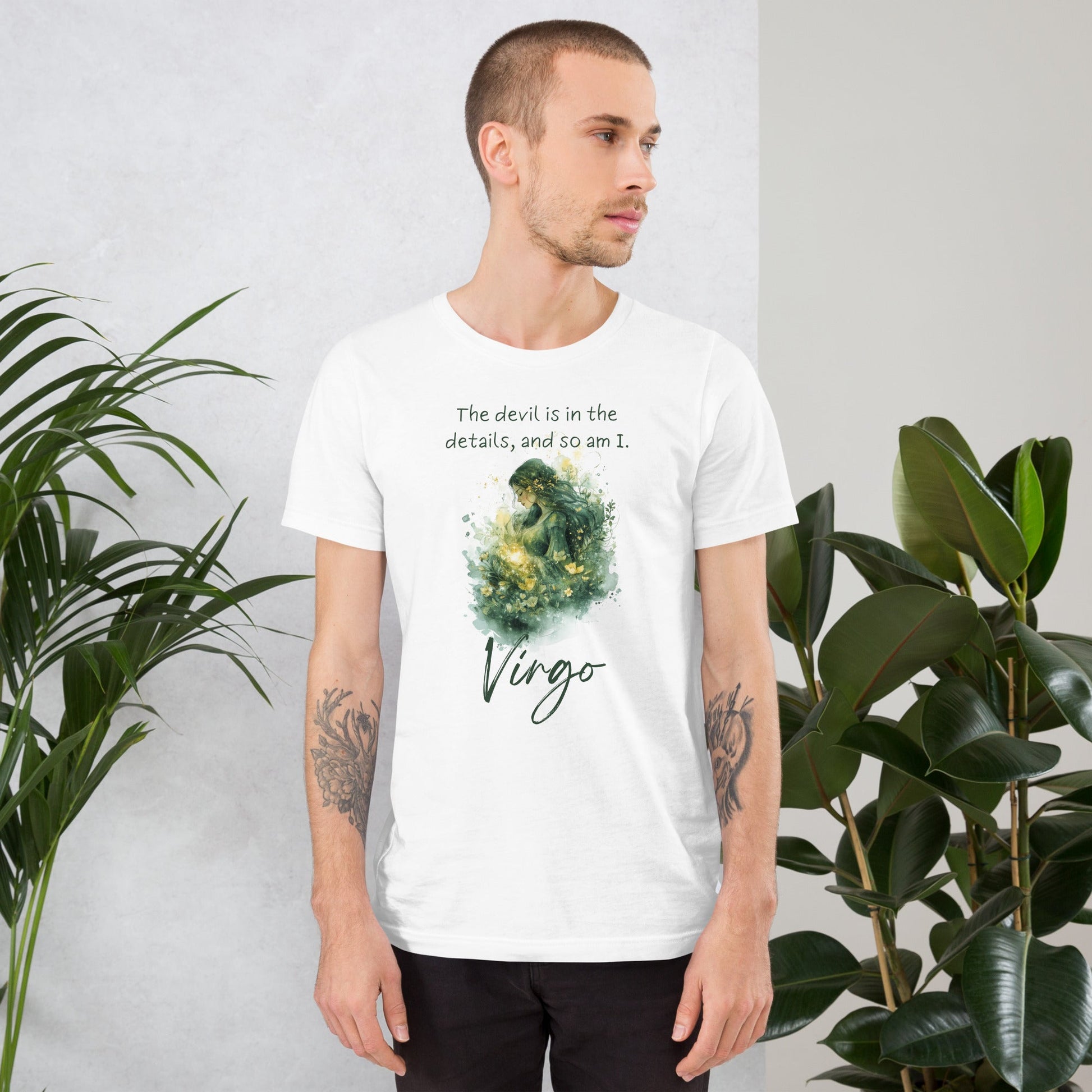 Unisex Virgo T-Shirt – Precision and Elegance