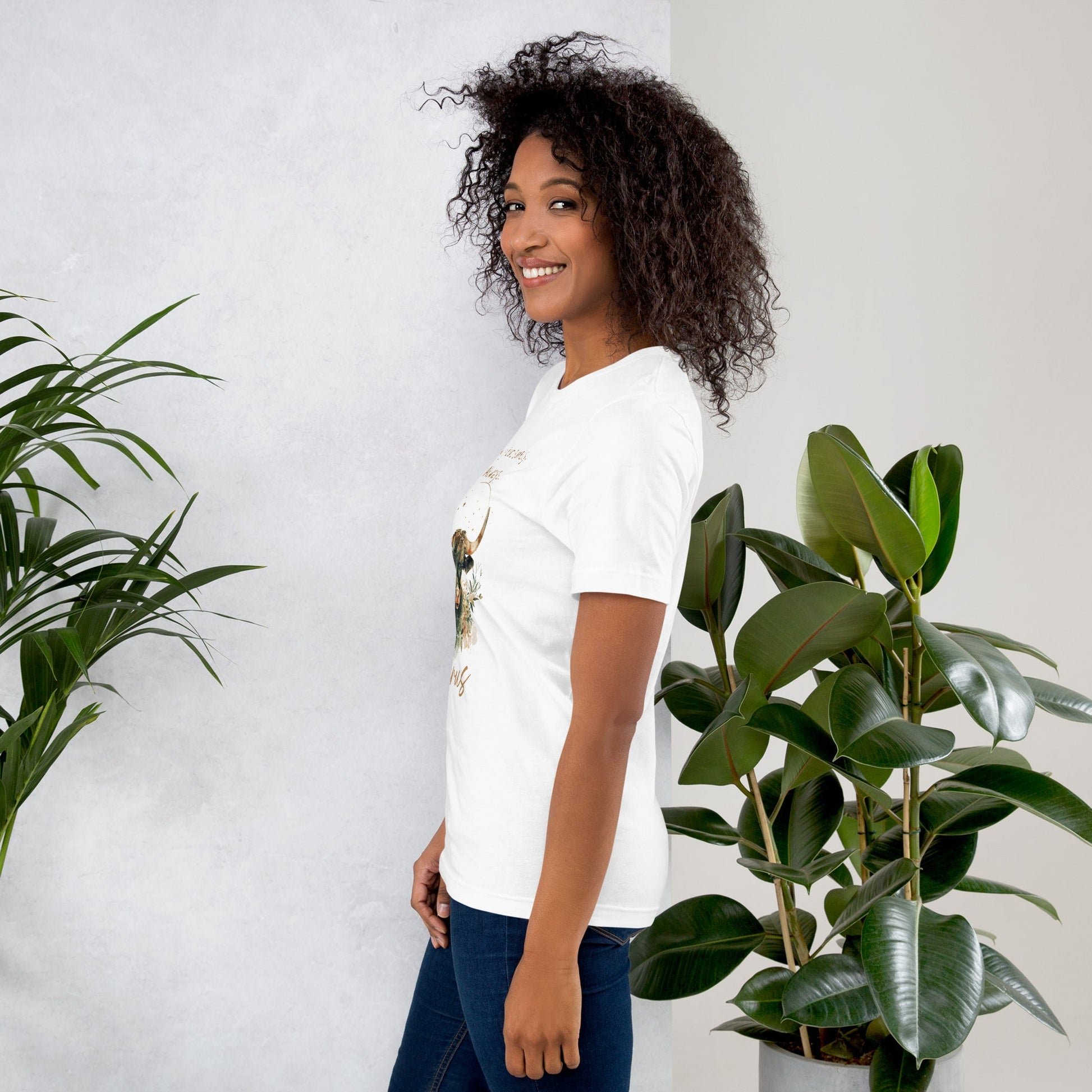 Unisex Taurus T-Shirt – Elegance and Determination