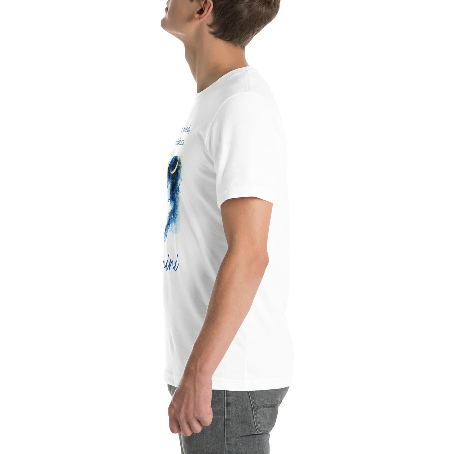Unisex Gemini T-Shirt – Bright Mind and Energy