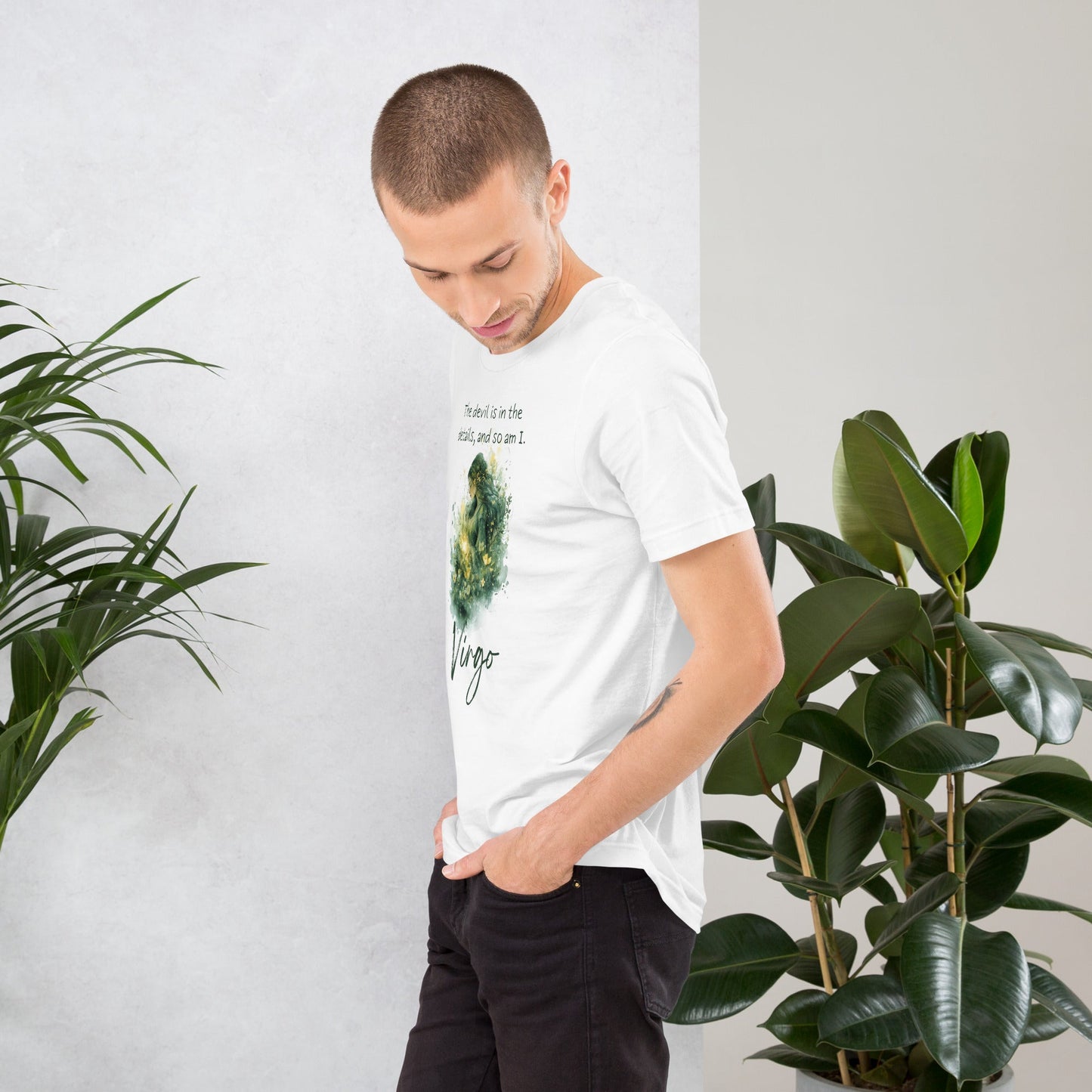 Unisex Virgo T-Shirt – Precision and Elegance