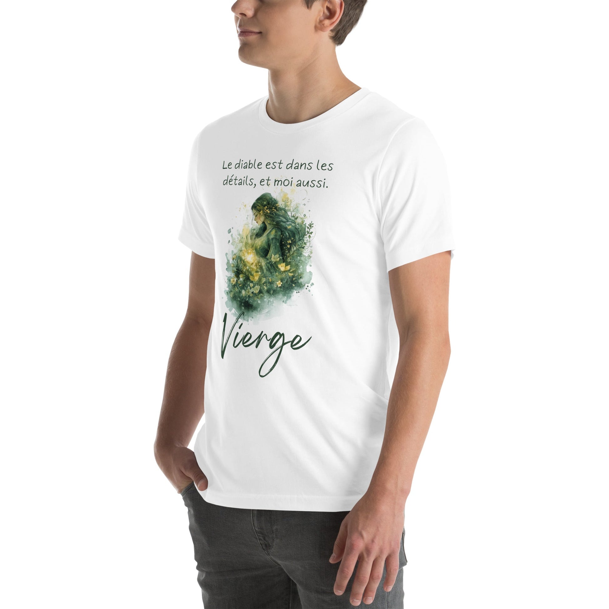 T-shirt Unisexe Vierge – Précision et Élégance