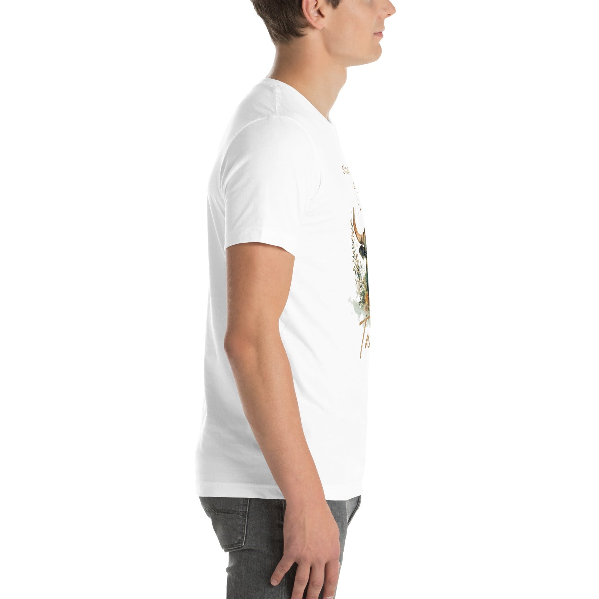 Unisex Taurus T-Shirt – Elegance and Determination