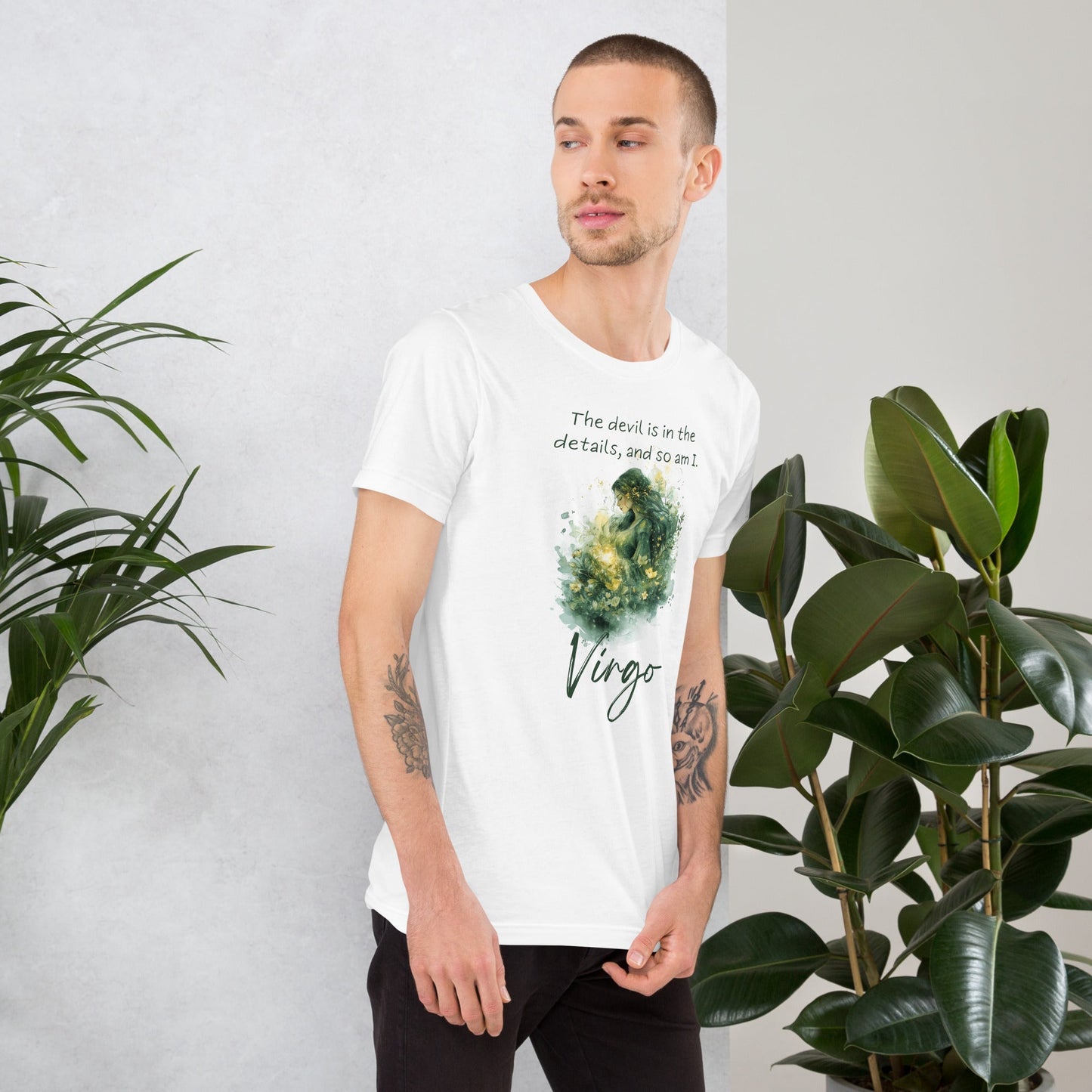 Unisex Virgo T-Shirt – Precision and Elegance