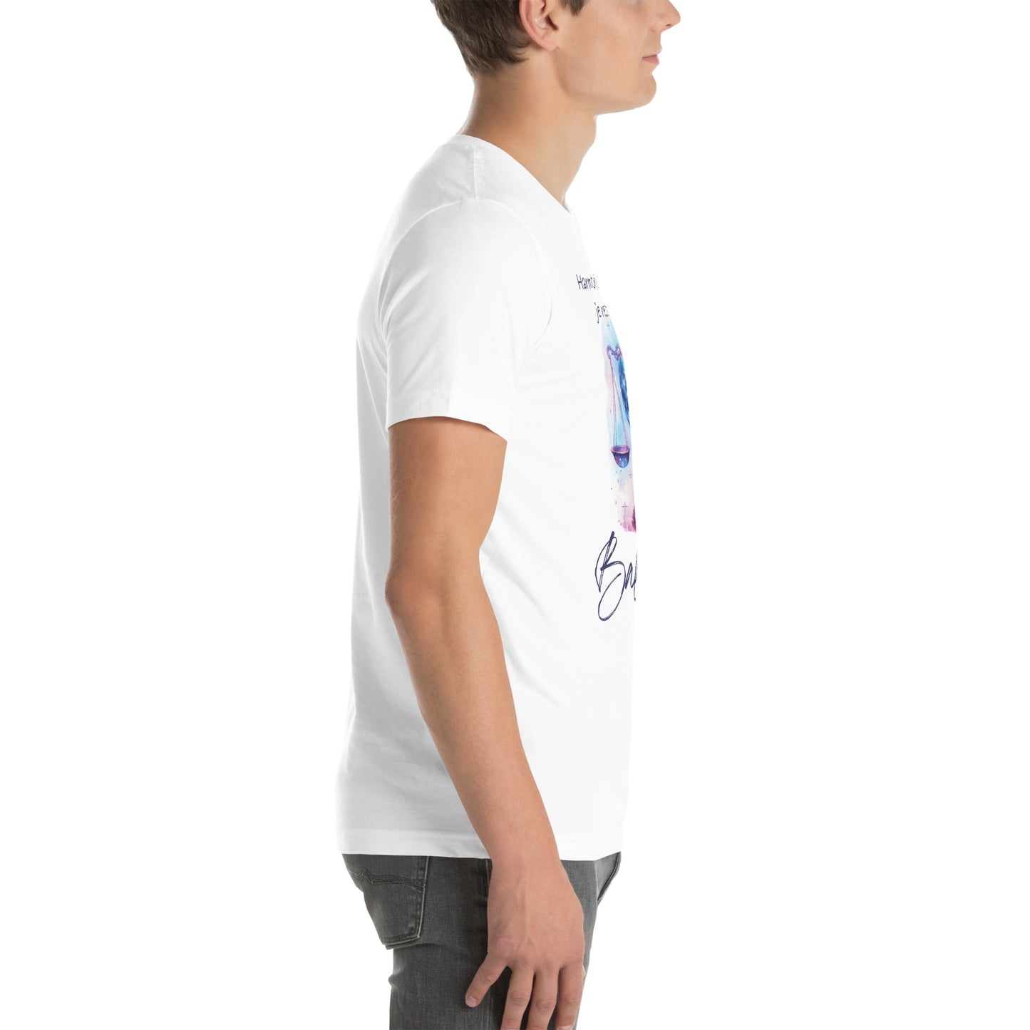 T-shirt unisexe signe astrologique Balance ♎ – Design inspiré de l’astrologie, idéal pour les natifs de la Balance et les passionnés de zodiaque.