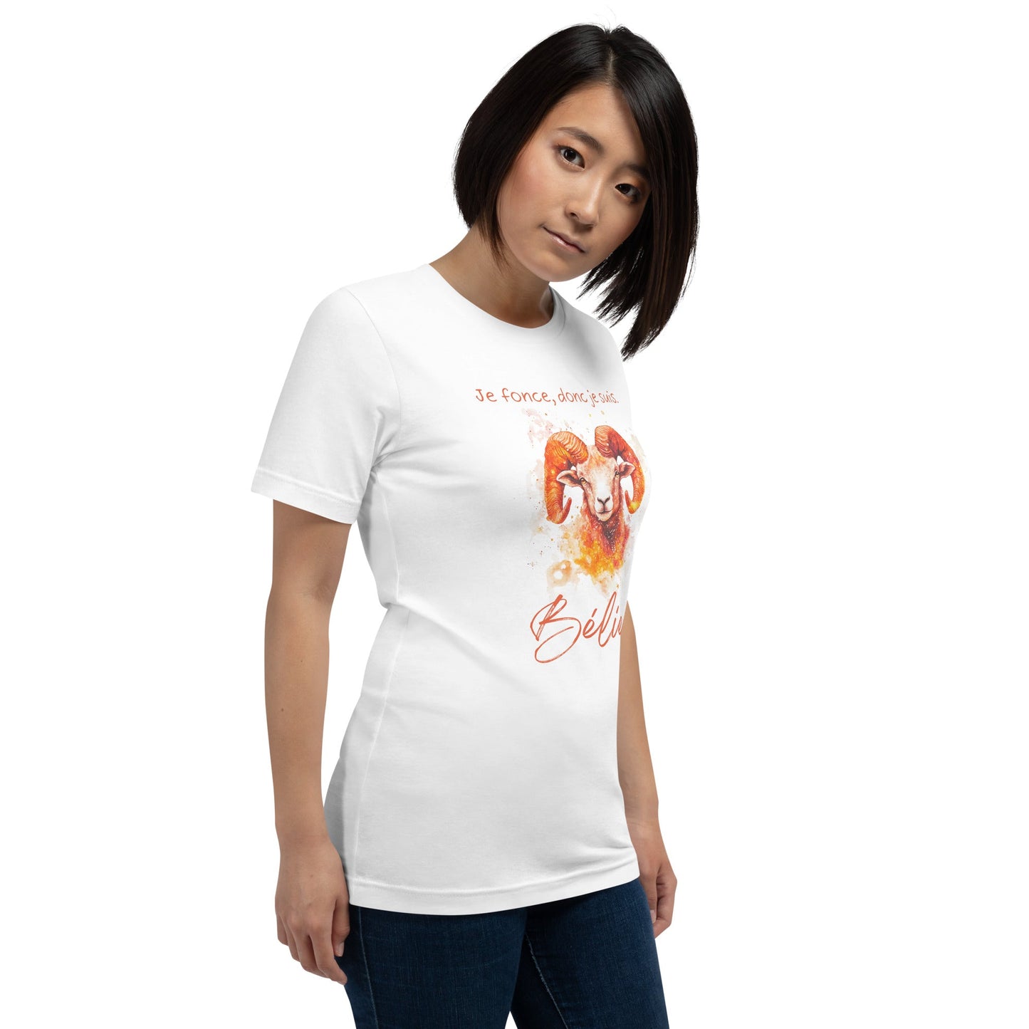 T-shirt Unisexe Bélier – Pour les Audacieux et Passionnés