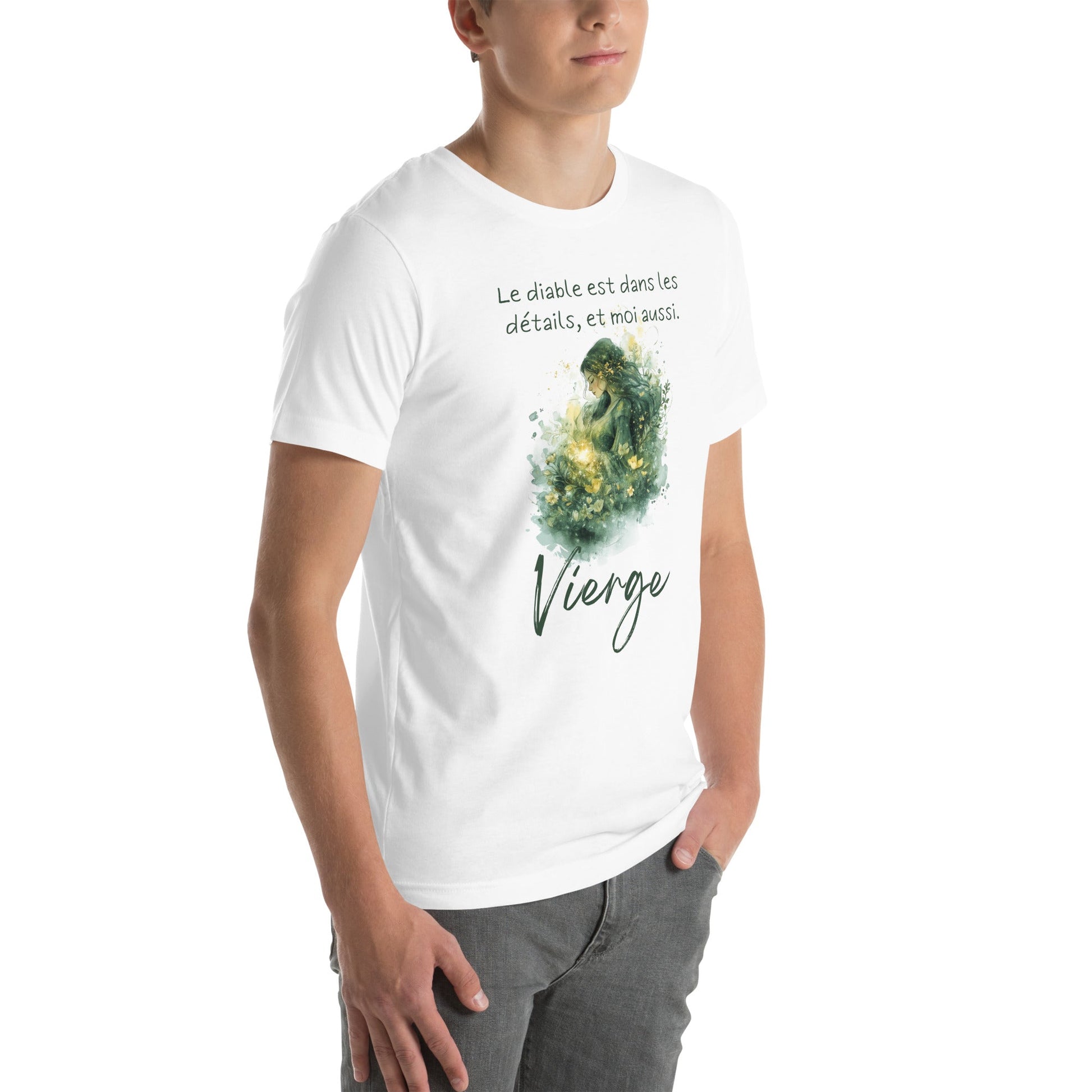 T-shirt Unisexe Vierge – Précision et Élégance