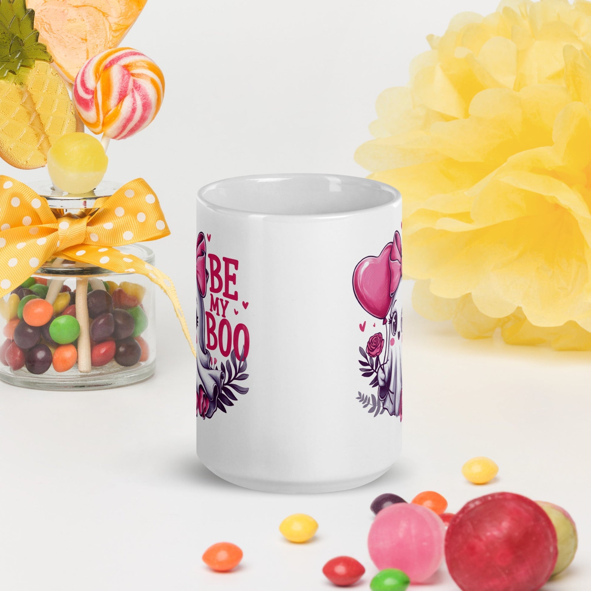 Be My Boo – Tasse fantôme Saint-Valentin