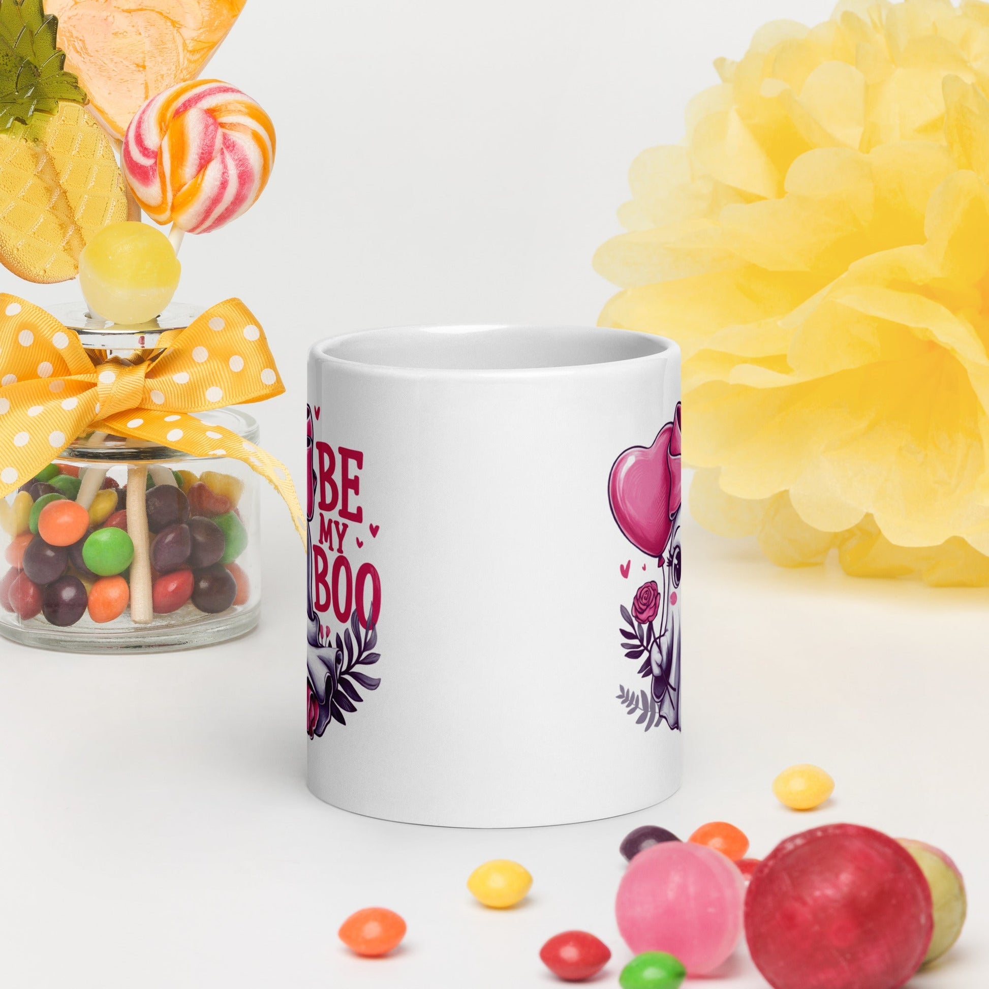 Be My Boo – Tasse fantôme Saint-Valentin