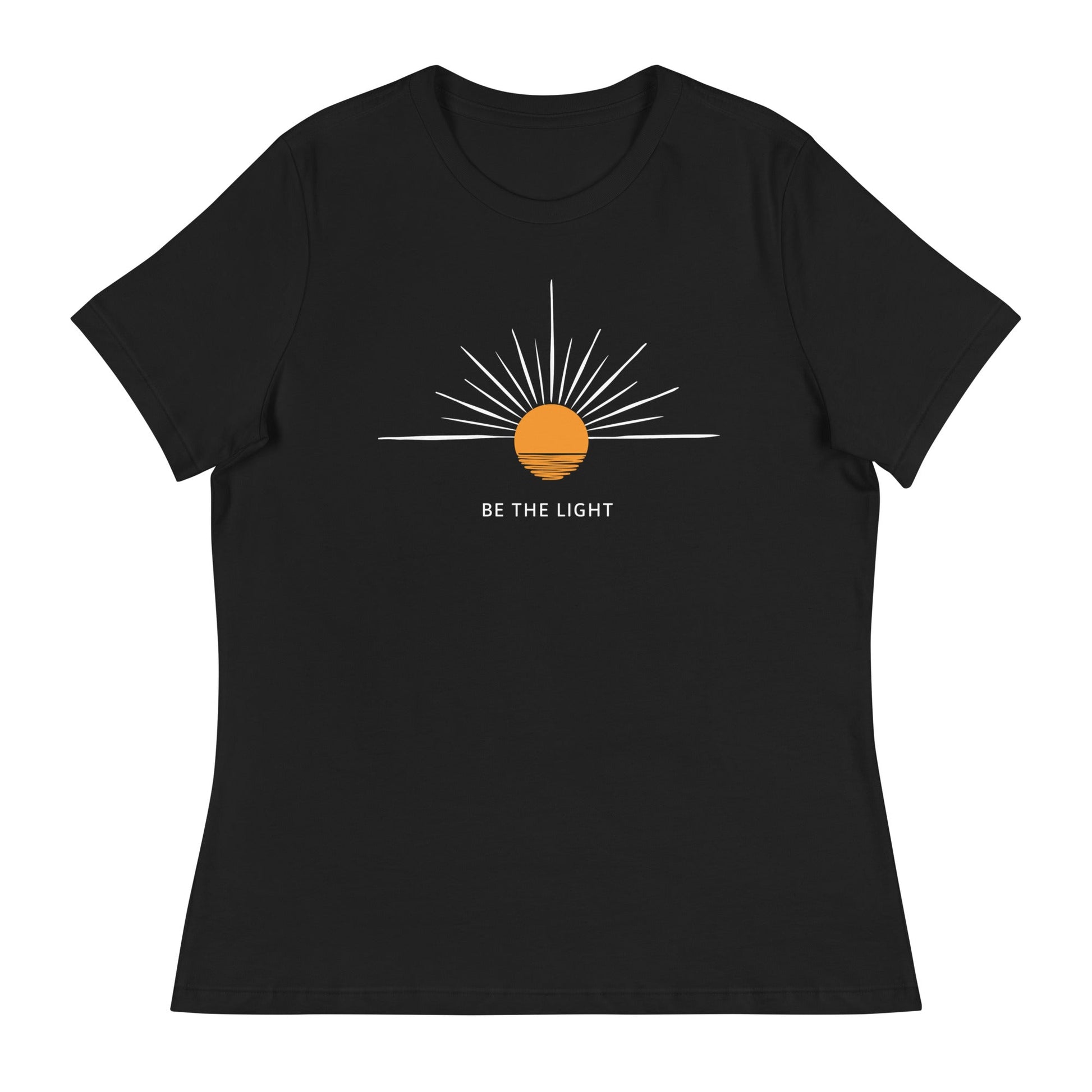 "Be the Light" T-Shirt - Inspire and Shine - comfortable women's t-shirt
