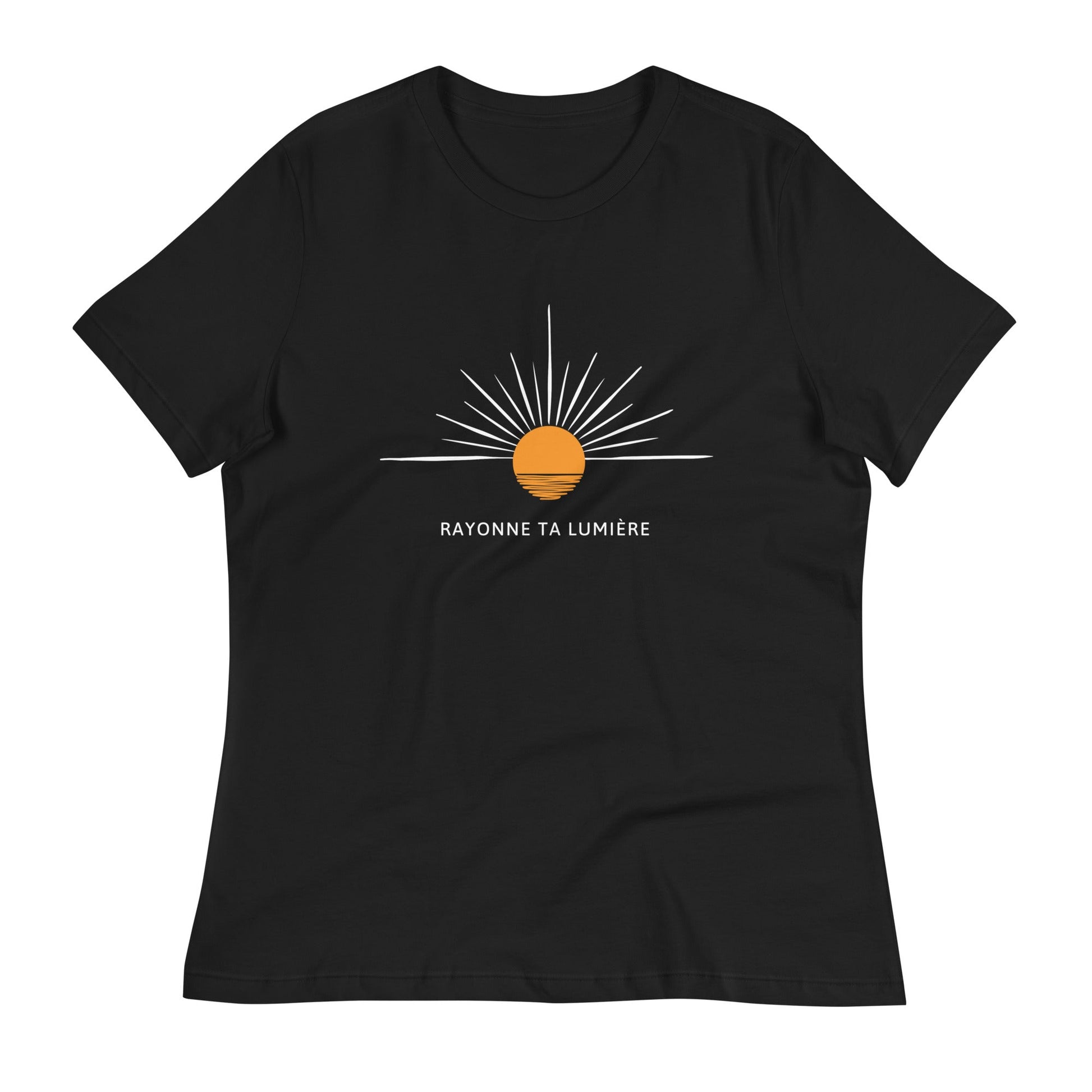 T-shirt "Rayonne ta lumière" - Élégance et inspiration au quotidien -t-shirt pour femme