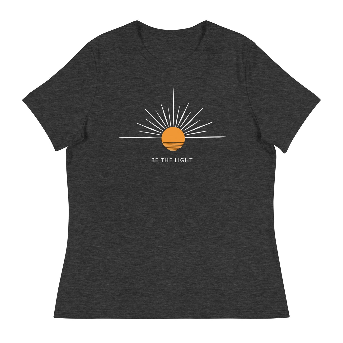"Be the Light" T-Shirt - Inspire and Shine - comfortable women's t-shirt