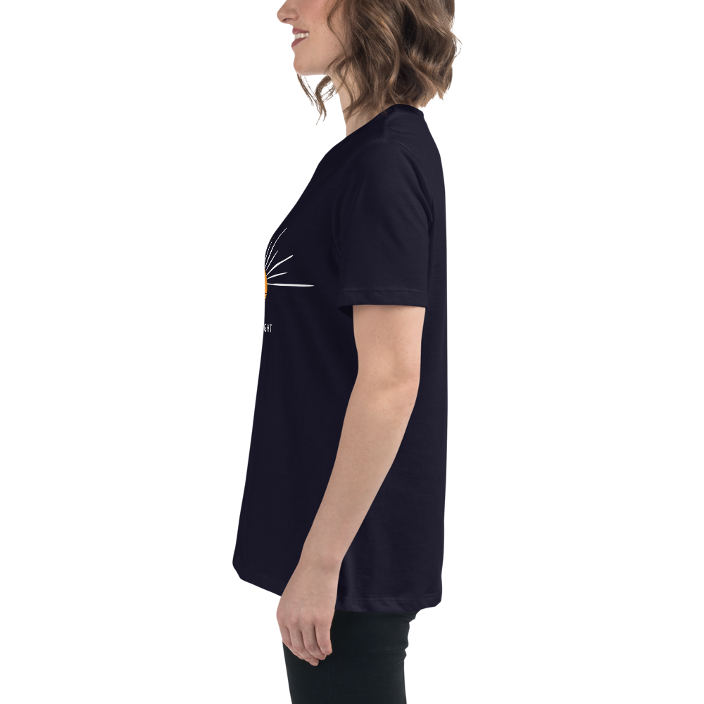 "Be the Light" T-Shirt - Inspire and Shine - comfortable women's t-shirt