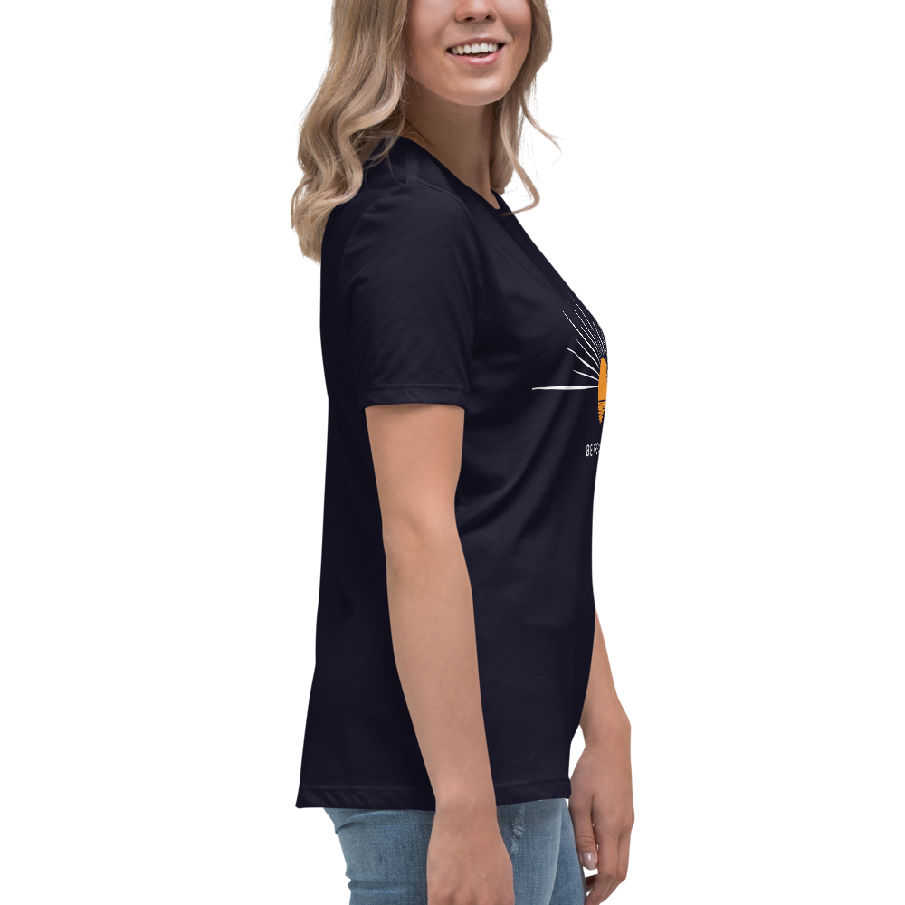 "Be the Light" T-Shirt - Inspire and Shine - comfortable women's t-shirt